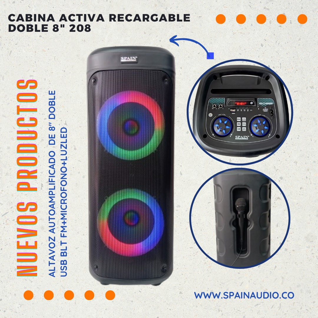 Cabina  Recargable SPAIN 208II